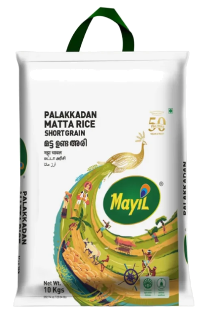 Mayil Short Grain (Unda Matta) Rice 10 Kg
