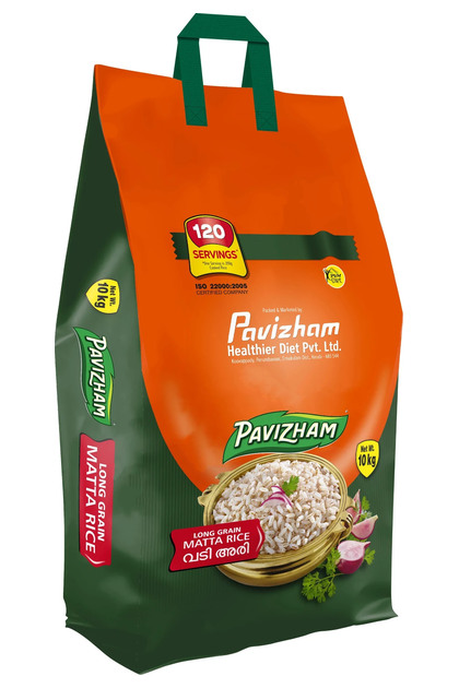 Pavizham Long Grain Matta Rice 5Kg