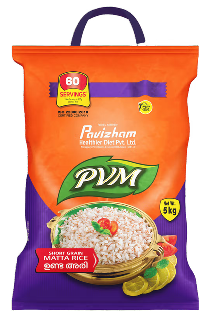 Pavizham Short Grain (Unda Matta) Rice 10 Kg